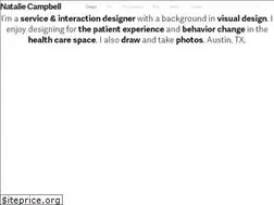 Sites similar to nataliecampbell.co