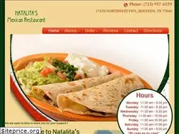 Sites similar to natalitasrestaurant.com
