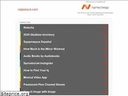 Sites similar to natasha-b.com