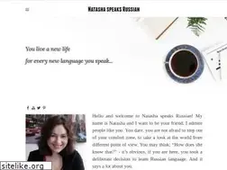 Sites similar to natashaspeaksrussian.com