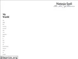 Sites similar to natasjasadi.com