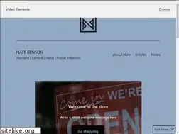 Sites similar to natebenson.com