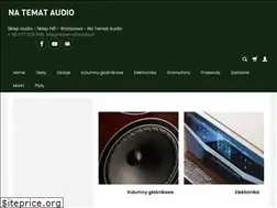 Sites similar to natemataudio.pl