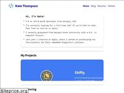 Sites similar to natethompson.io