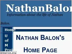 Sites similar to nathanbalon.net