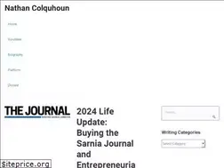 Sites similar to nathancolquhoun.com
