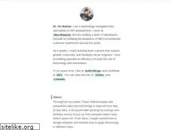 Sites similar to nathanenglert.com