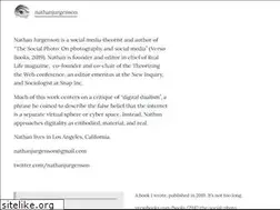Sites similar to nathanjurgenson.com