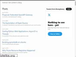 Sites similar to nathanvangheem.com