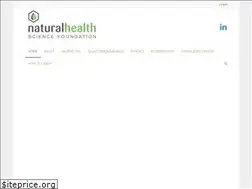 Sites similar to nathealthscience.org