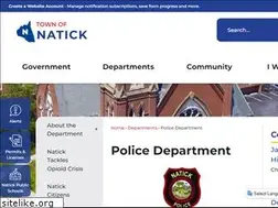 Sites similar to natickpolice.com