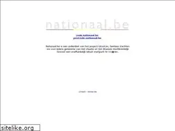 Sites similar to nationaal.be