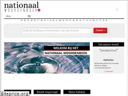 Sites similar to nationaalwoordenboek.nl