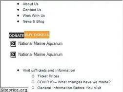 Sites similar to national-aquarium.co.uk