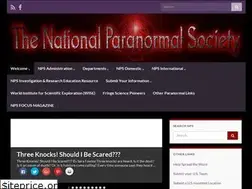 Sites similar to national-paranormal-society.org
