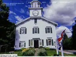 Sites similar to nationalabolitionhalloffameandmuseum.org