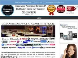 Sites similar to nationalapplianceservice.net
