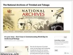 Sites similar to nationalarchivestt.wordpress.com