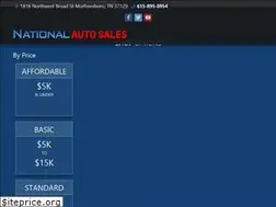 Sites similar to nationalautosales.biz