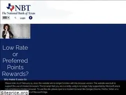 Sites similar to nationalbanktexas.com