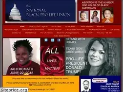 Sites similar to nationalblackprolifeunion.com