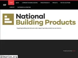 Sites similar to nationalbldgproducts.com