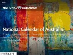 Sites similar to nationalcalendar.com.au