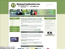 Sites similar to nationalcalibration.com