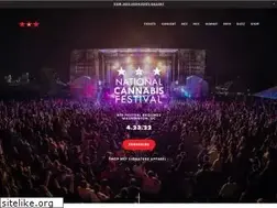 Sites similar to nationalcannabisfestival.com