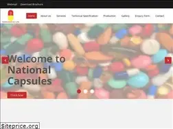 Sites similar to nationalcapsules.com