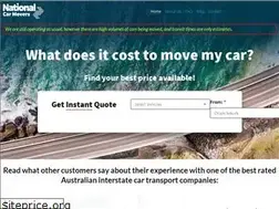 Sites similar to nationalcarmovers.com.au