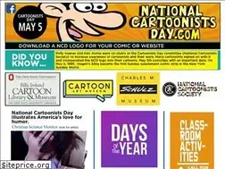 Sites similar to nationalcartoonistsday.com
