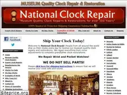 Sites similar to nationalclockrepair.com