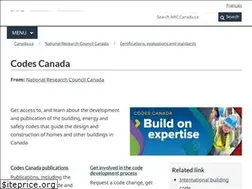 Sites similar to nationalcodes.nrc.gc.ca