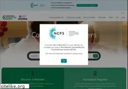 Sites similar to nationalcounsellingsociety.org