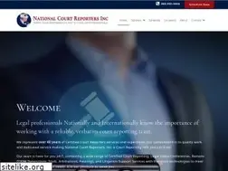 Sites similar to nationalcourtreporters.com