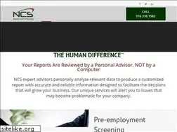 Sites similar to nationalcreditandscreening.com