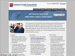 Sites similar to nationalcreditconsultants.us