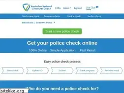 Sites similar to nationalcrimechecks.com.au