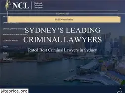 Sites similar to nationalcriminallawyers.com.au