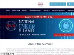Sites similar to nationalcybersummit.com