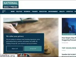 Sites similar to nationaldailypress.com
