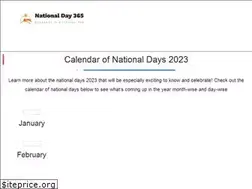 Sites similar to nationalday365.com
