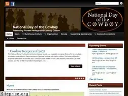 Sites similar to nationaldayofthecowboy.com