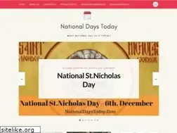 Sites similar to nationaldaystoday.com
