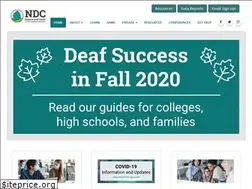 Sites similar to nationaldeafcenter.org