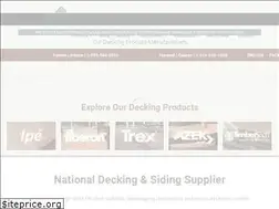 Sites similar to nationaldecking.com