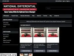 Sites similar to nationaldifferential.com