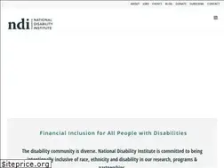 Sites similar to nationaldisabilityinstitute.org