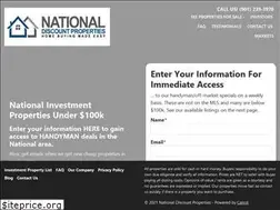 Sites similar to nationaldiscountproperties.com